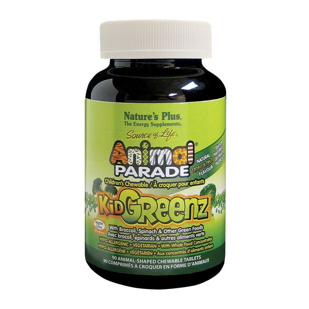 NATURE'S PLUS ANIMAL PARADE GREENZ, 90CHEWABLES