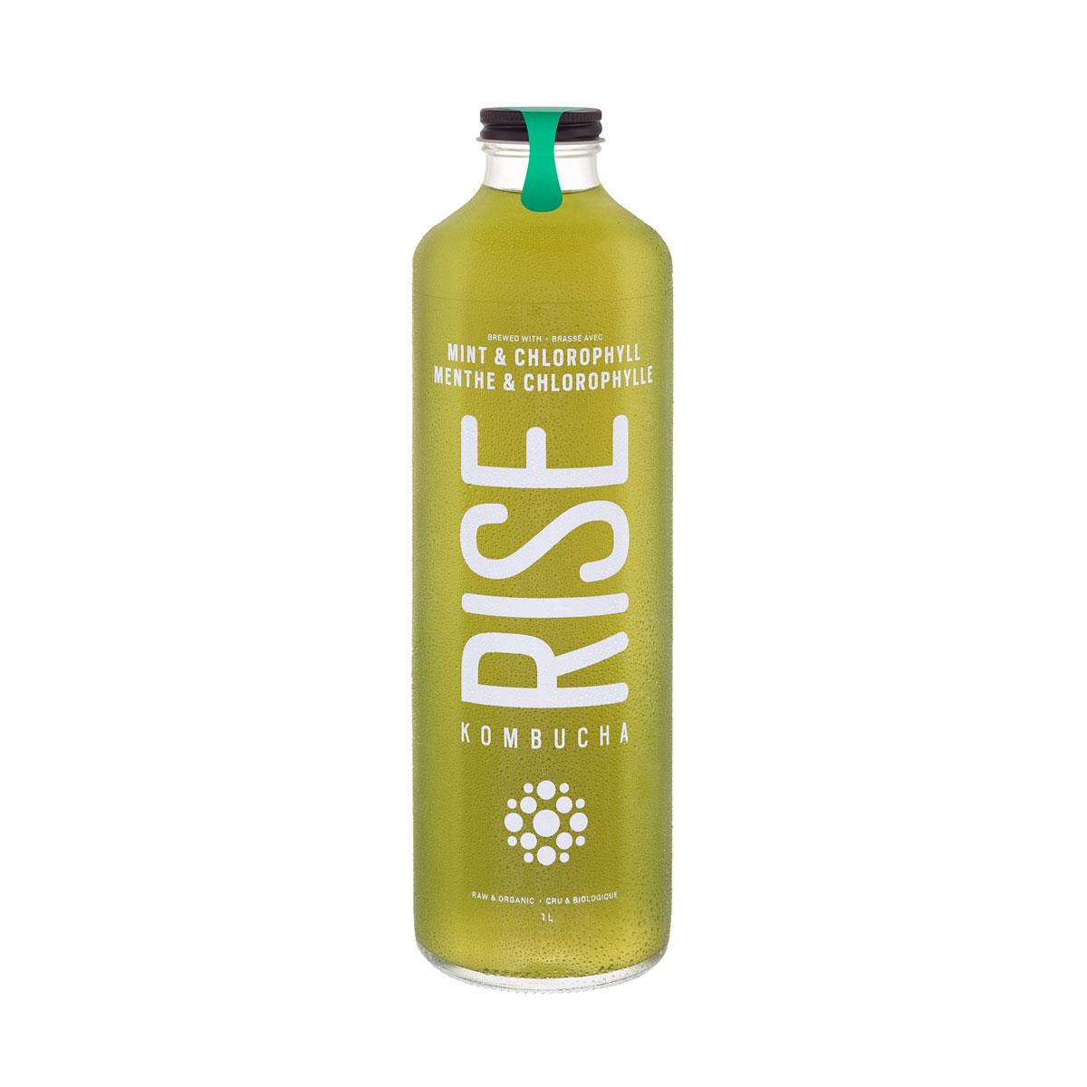 Mint Chlorophyll Kombucha - 414 mL
