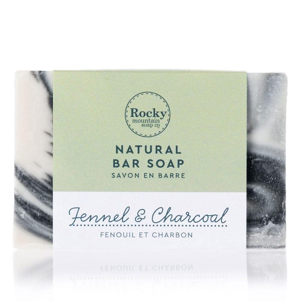 RMSC SOAP BAR FENNEL & CHARCOAL