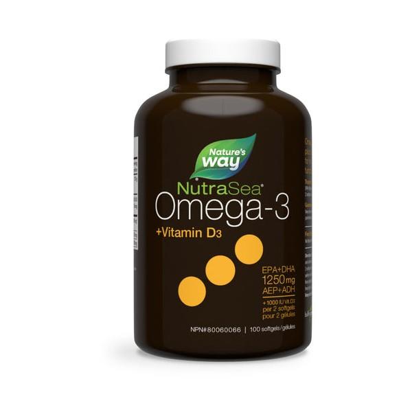 NW NUTRASEA OMEGA-3 + D3 - 100 SGELS