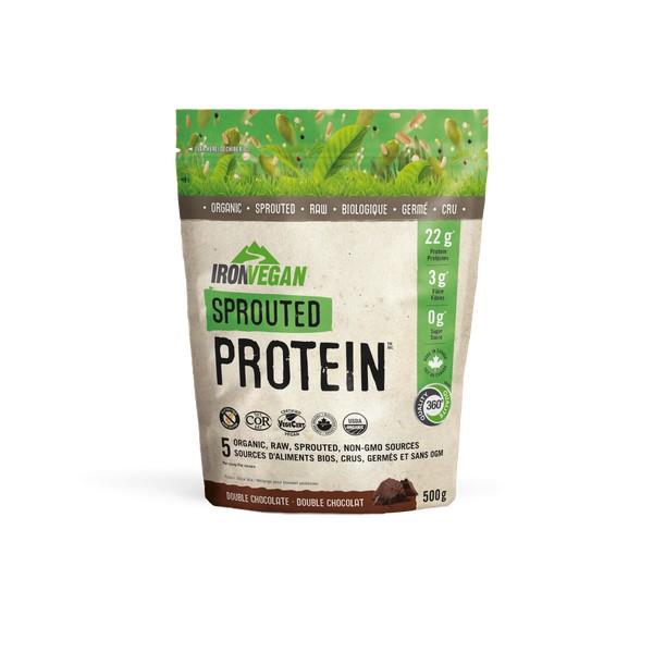 IRON VEGAN SPROUTED PROTEIN - CHOCOLATE / 500g