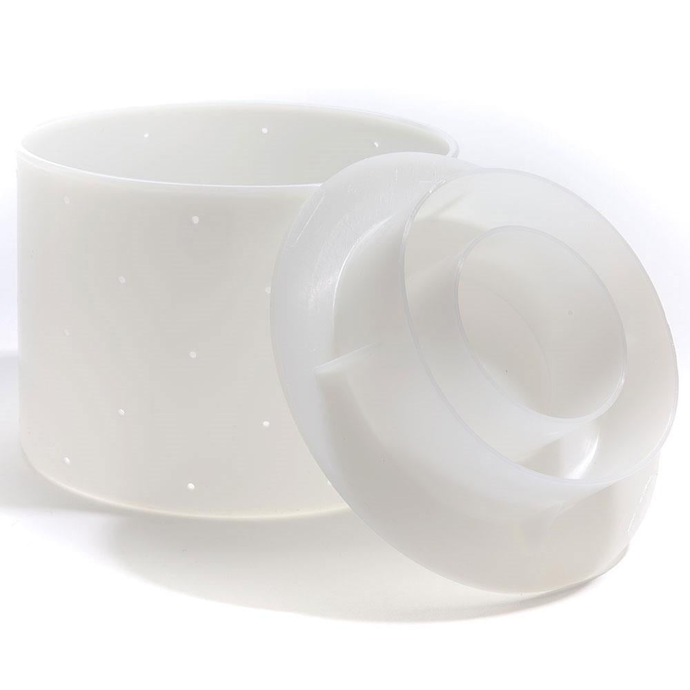 New England Cheesemaking Hard Cheese Mold, Large