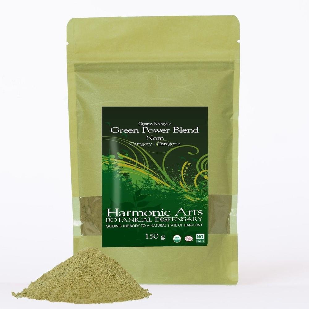 HARMONIC GREEN POWER BLEND ORG 150G