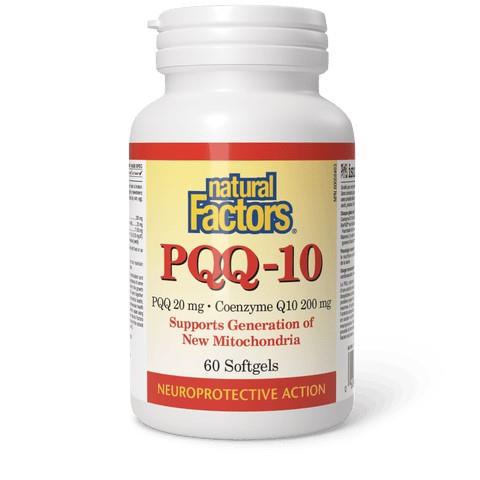 NATURAL FACTORS PQQ-10 / 60 SGELS