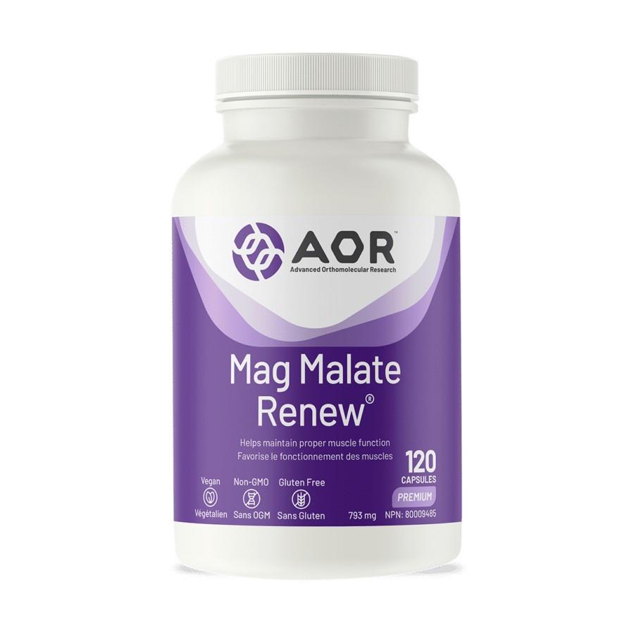 Mag Malate Renew - 793 mg / 120 Vegetable Capsules