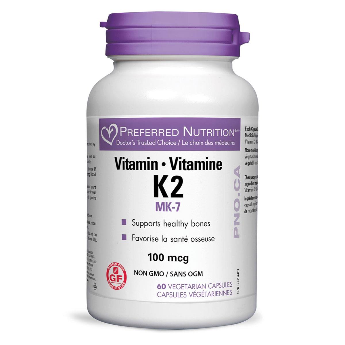 PRENUT VITAMIN K2 MK-7 100MCG