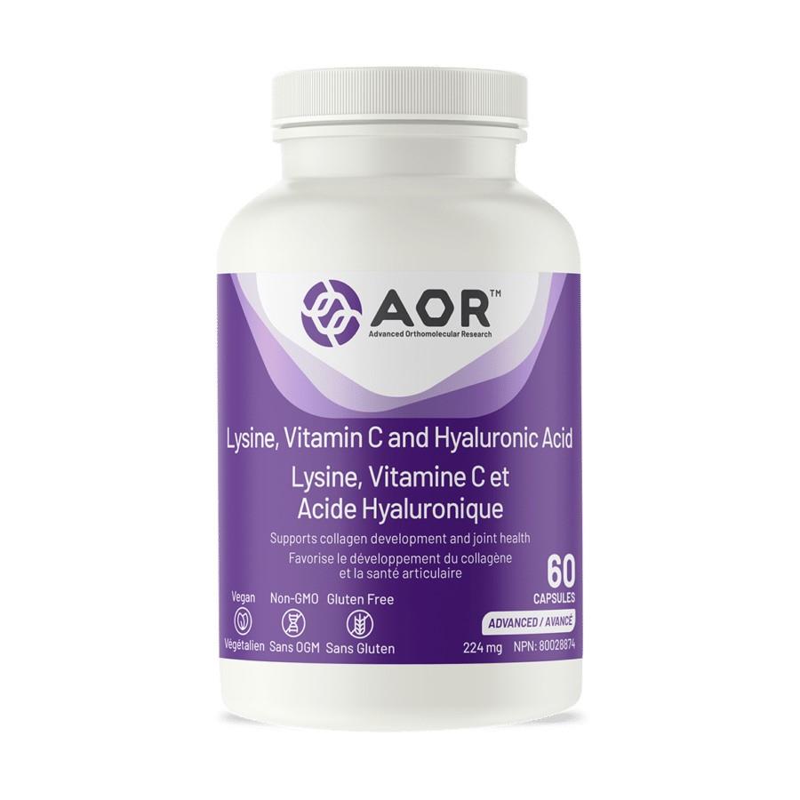 Lysine / Vitamin C / Hyaluronic Acid - 60 vegetarian caps