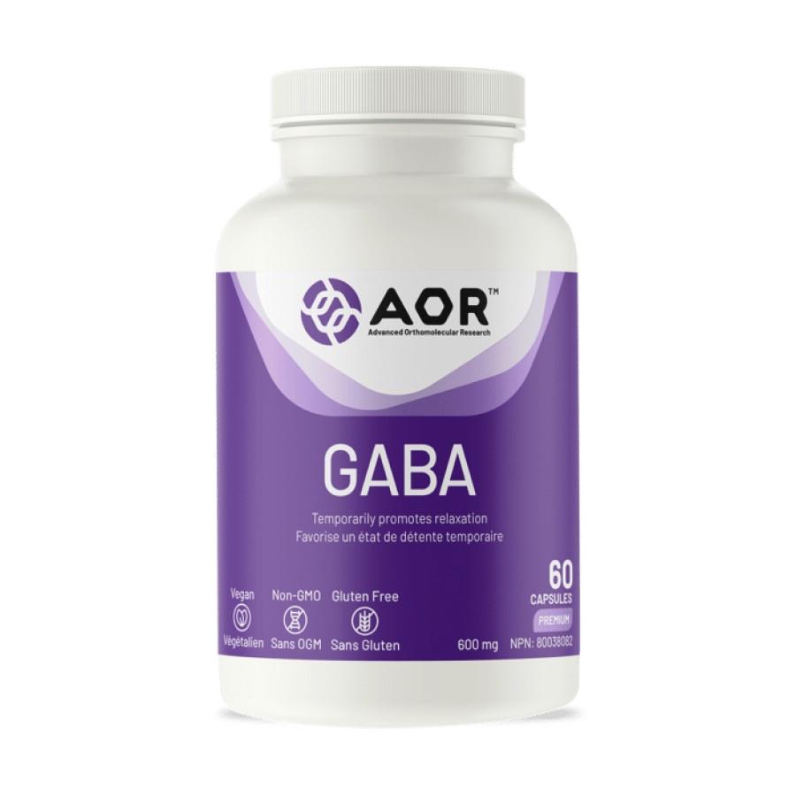 Gaba - 600 mg / 60 Vegetable Capsules