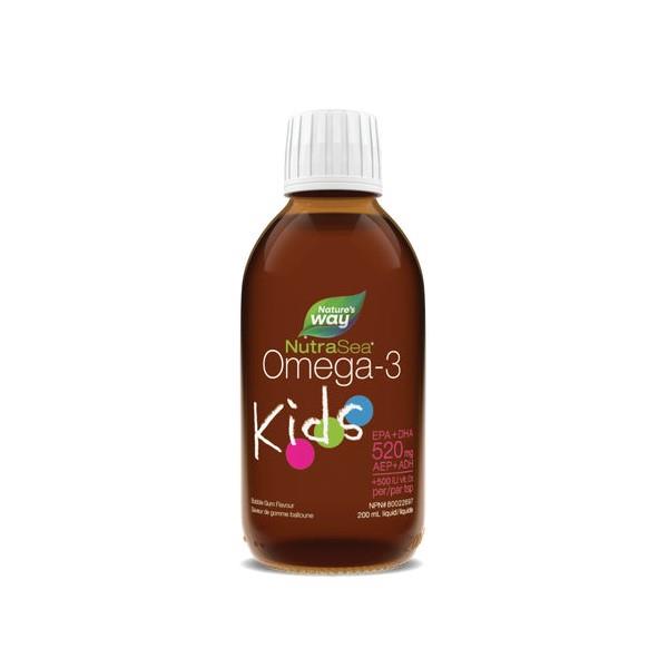NUTRASEA OMEGA-3 KIDS - BUBBLEGUM / 200ml