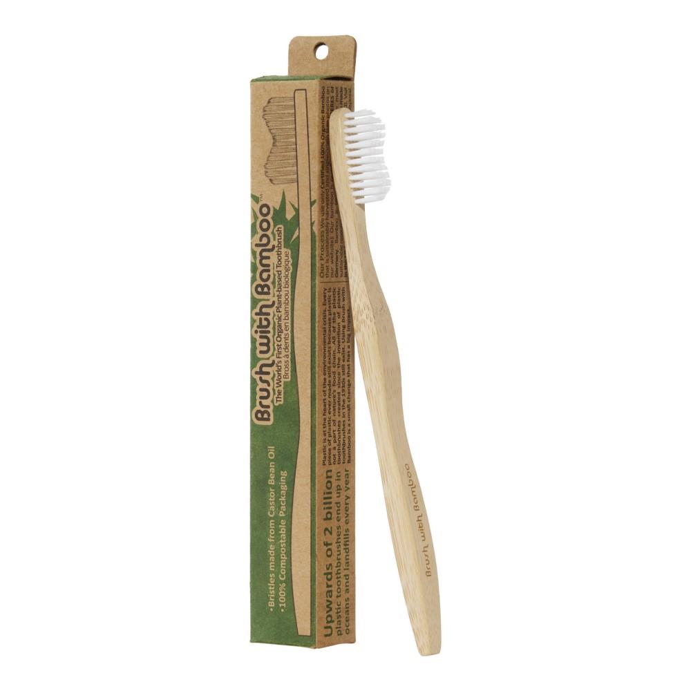 BRUSHwBAM TOOTHBRUSH BAMBOO