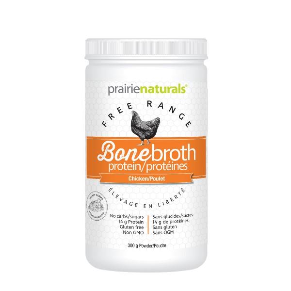 PRAIRIE NATURALS CHICKEN BONE BROTH 300G POWDER