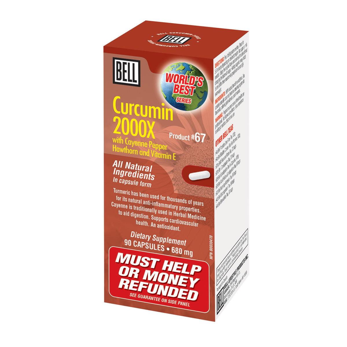 CURCUMIN 2000X - 90 CAPSULES