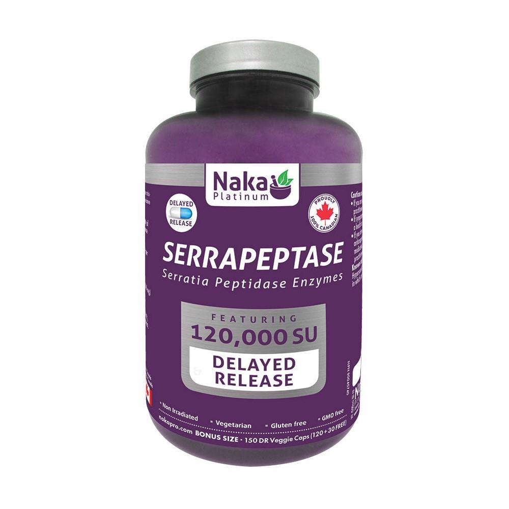 NAKA SERRAPEPTASE 120,000 SU 150VCAPS