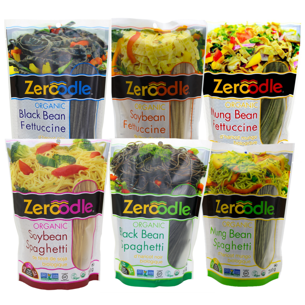ZEROODLE FETTUCCINE BLACK BEAN