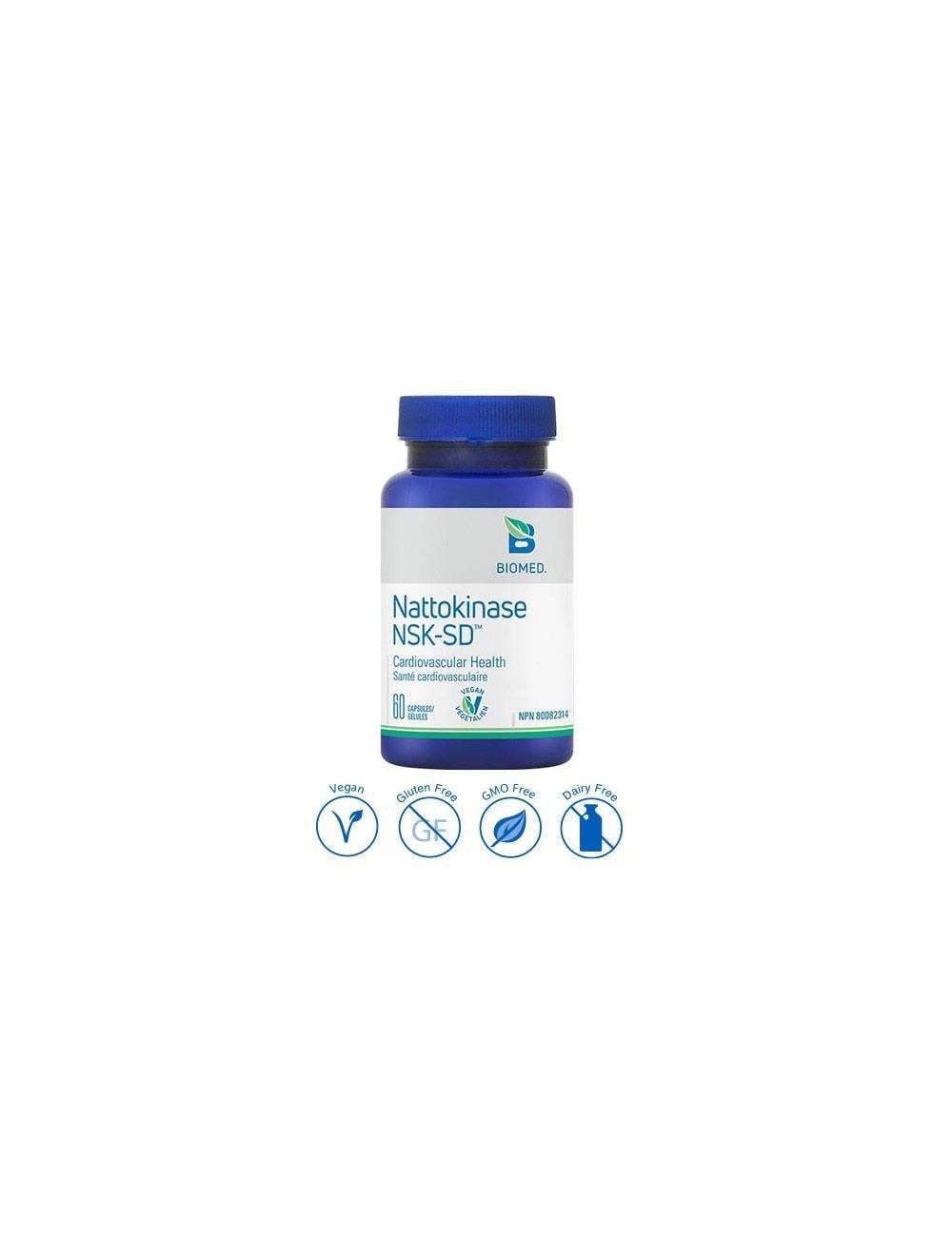 NATTOKINASE NSK-SD - 60 CAPSULES