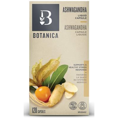 BOTANICA ASHWAGANDHA 120 LIQUID CAPS
