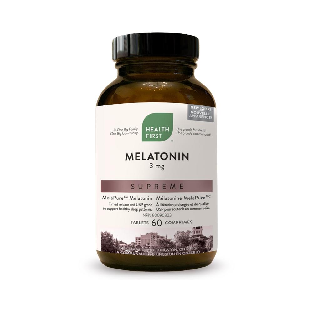 HEALTH FIRST MELATONIN SUPREME 3mg 60 TABS