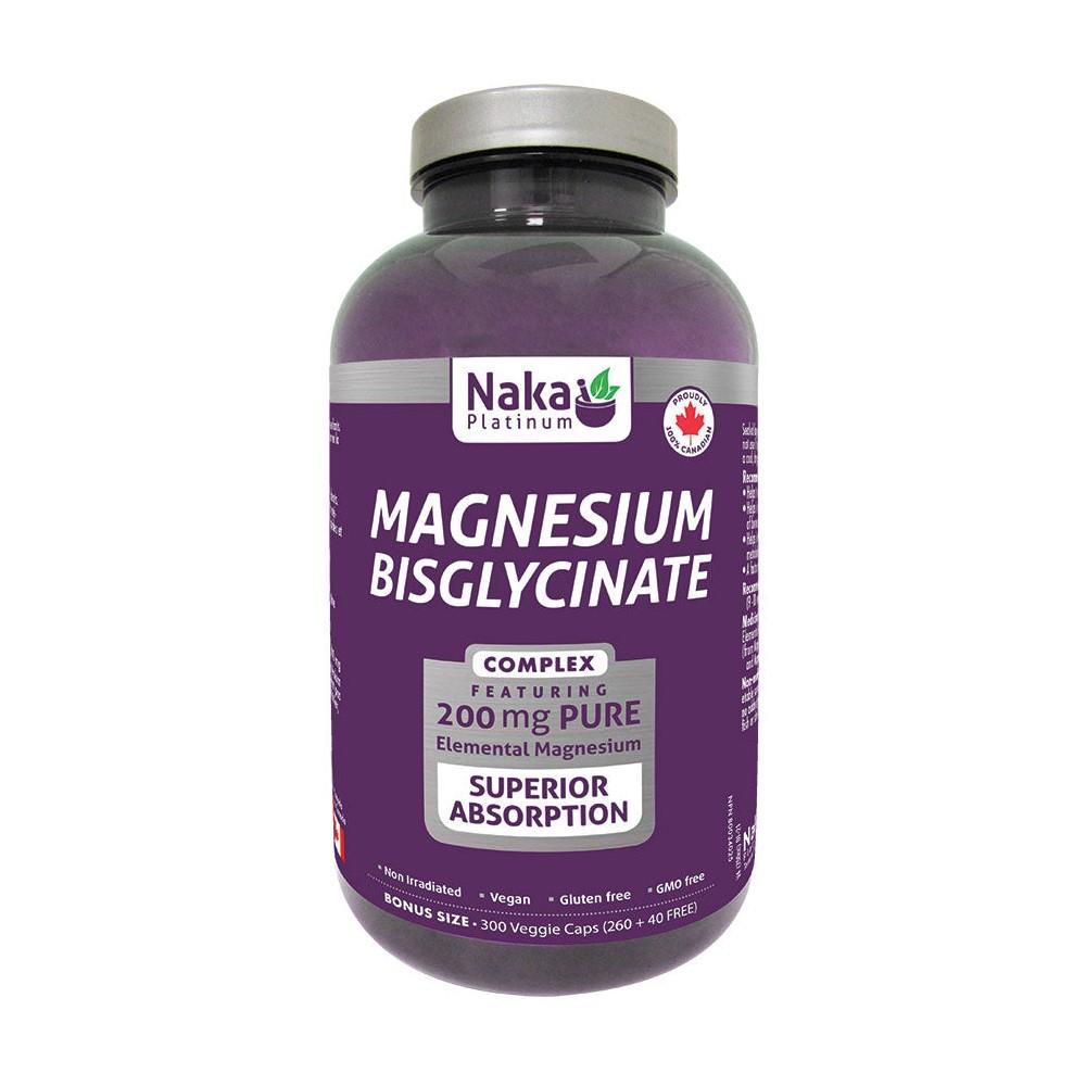 NAKA MAGNESIUM BISGLYCINATE 300VCAPS
