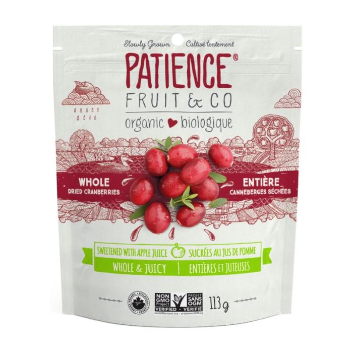 PATIENCE CRANBERRIES DRY WHOLE