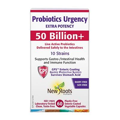NR PROBIOTIC URGENCY 50BIL 60CAPS