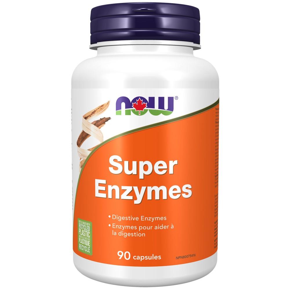 NOW SUPER ENZYMES - 90 CAPS