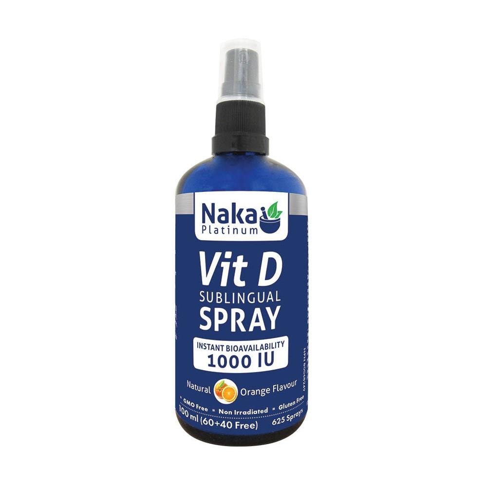 NAKA VITAMIN D 1000 IU SPRAY 100ML