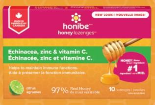 HONIBE LOZENGES IMMUNE ECH/C/Z CITRUS / 10 LOZ