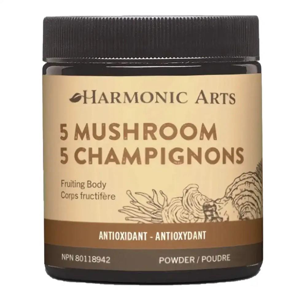 HARMONIC 5 MUSHROOM POWDER - 100g