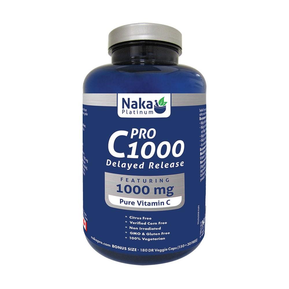 NAKA VIT C 1000 MG 180VCAPS