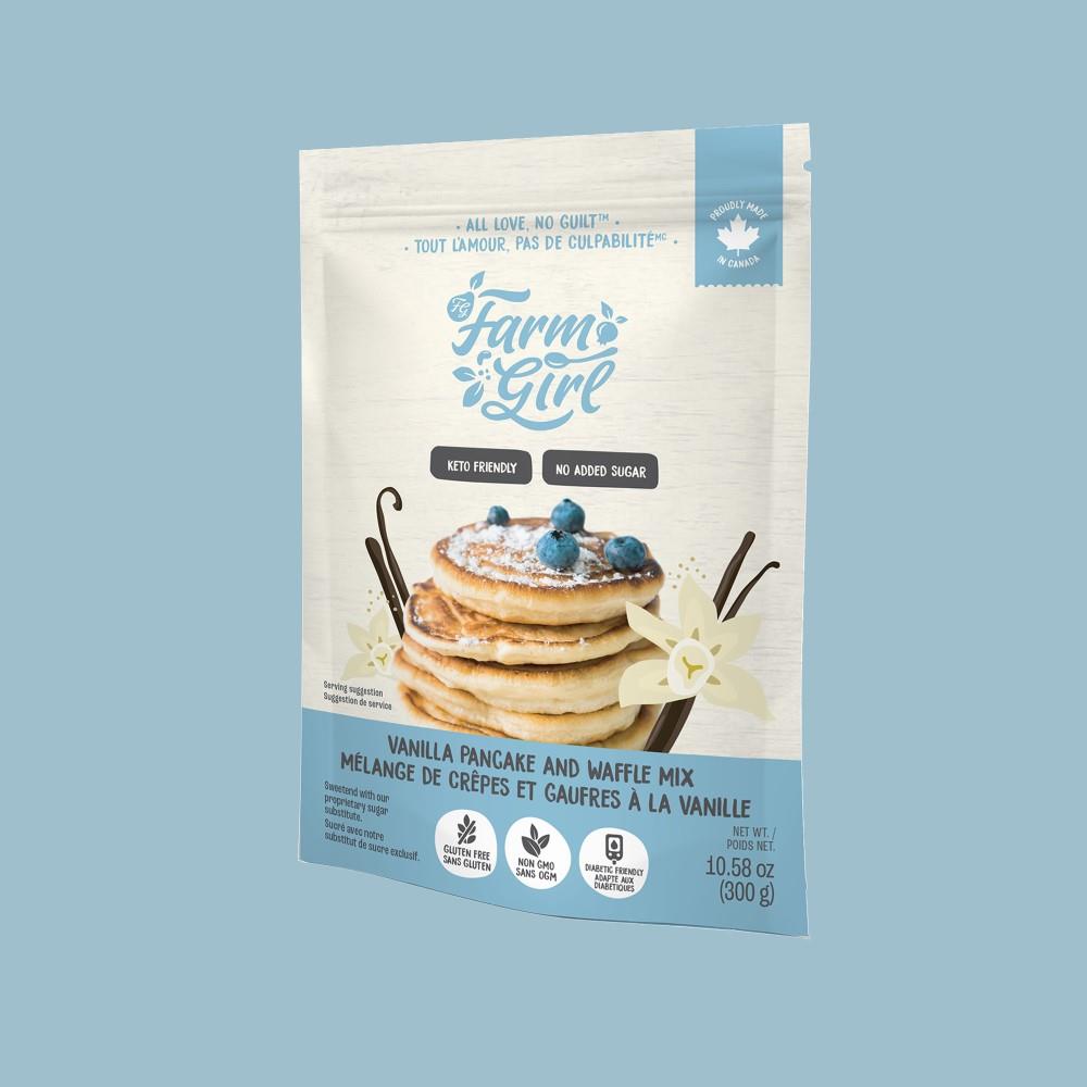 FARM GIRL GLUTEN FREE VANILLA PANCAKE AND WAFFLE MIX - 300g