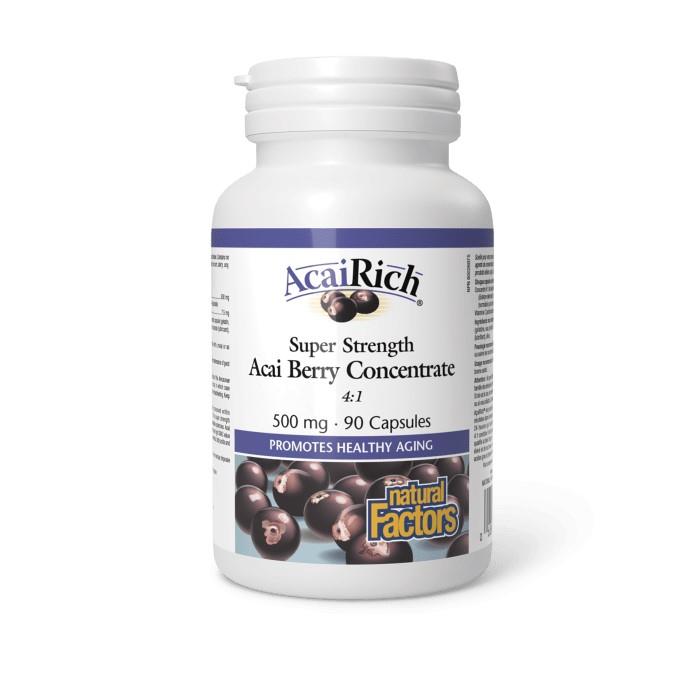 ACAIRICH ACAI BERRY CONCENTRATE - 500mg / 90 CAPSULES