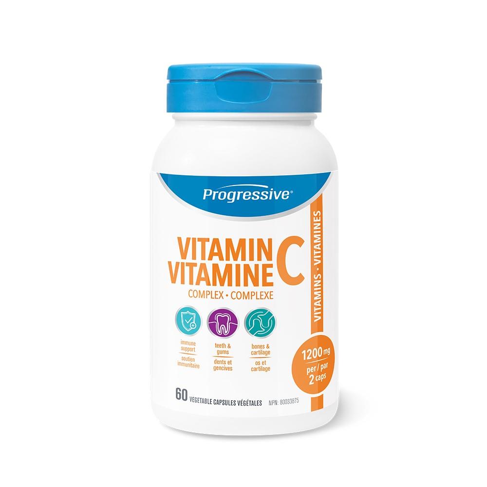 PROGRESSIVE VITAMIN C COMPLEX - 120 VCAPS