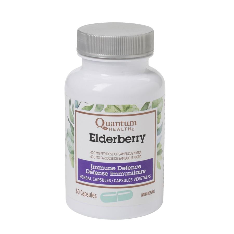 QUANTUM HEALTH ELDERBERRY IMMUNE DEFENCE 60 CAPS