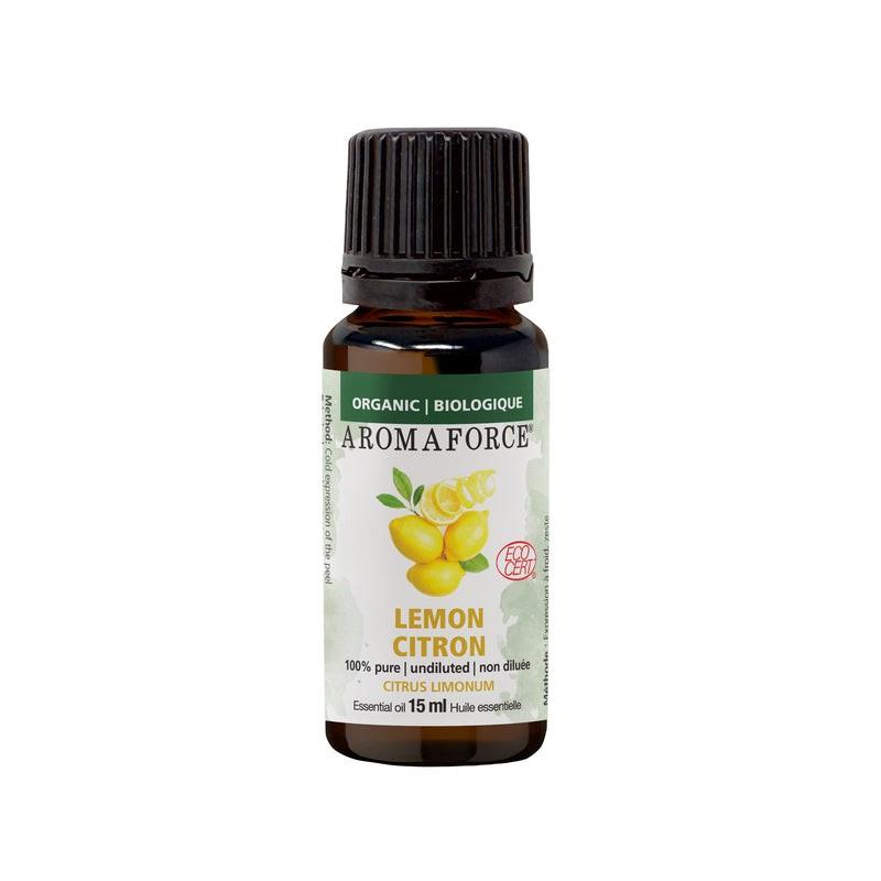 ORGANIC LEMON ESSENTIAL OIL - 15ml