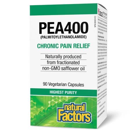 NATURAL FACTORS PEA400 PAIN RELIEF 90 VCAPS