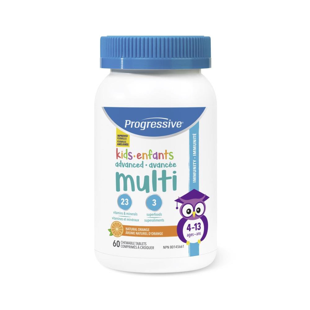 PROGRESSIVE KIDS MULTI - 60 TABS