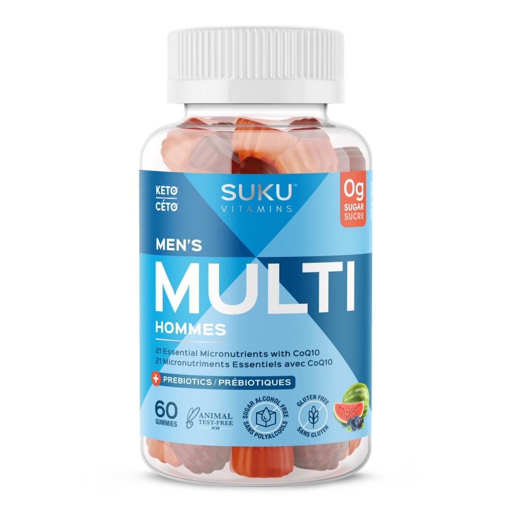 SUKU MULTI VITAMIN MEN'S 60 GUMMIES