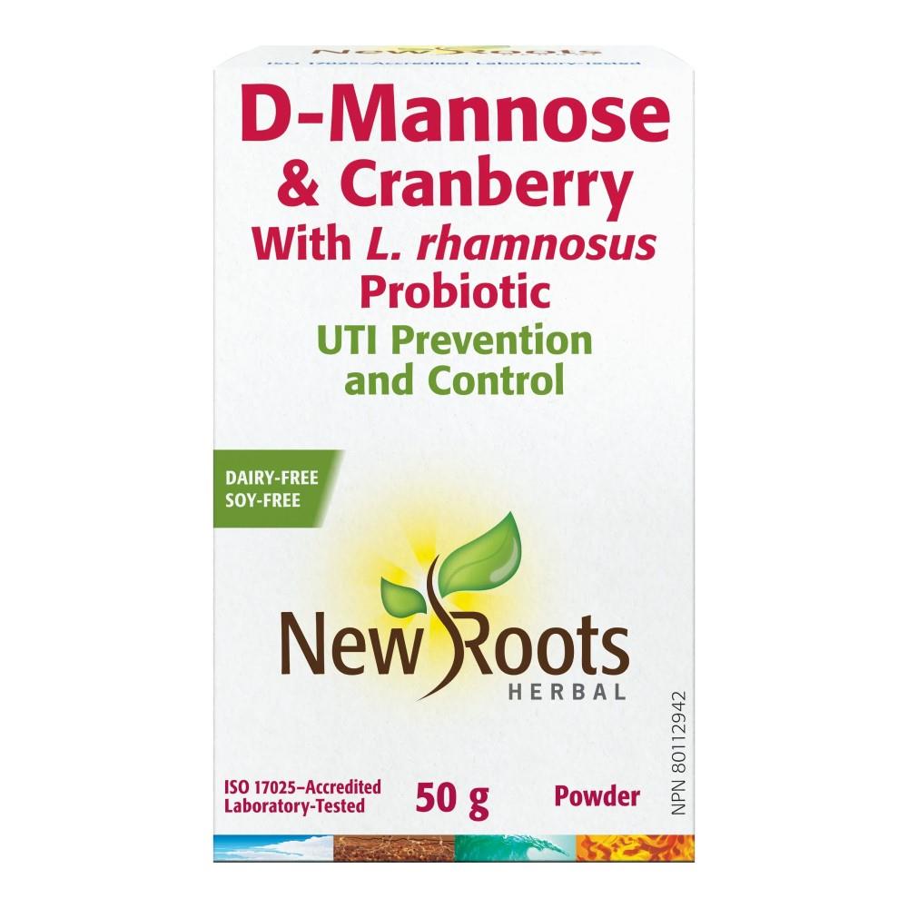 NR D-MANNOSE & CRANBERRY 50G