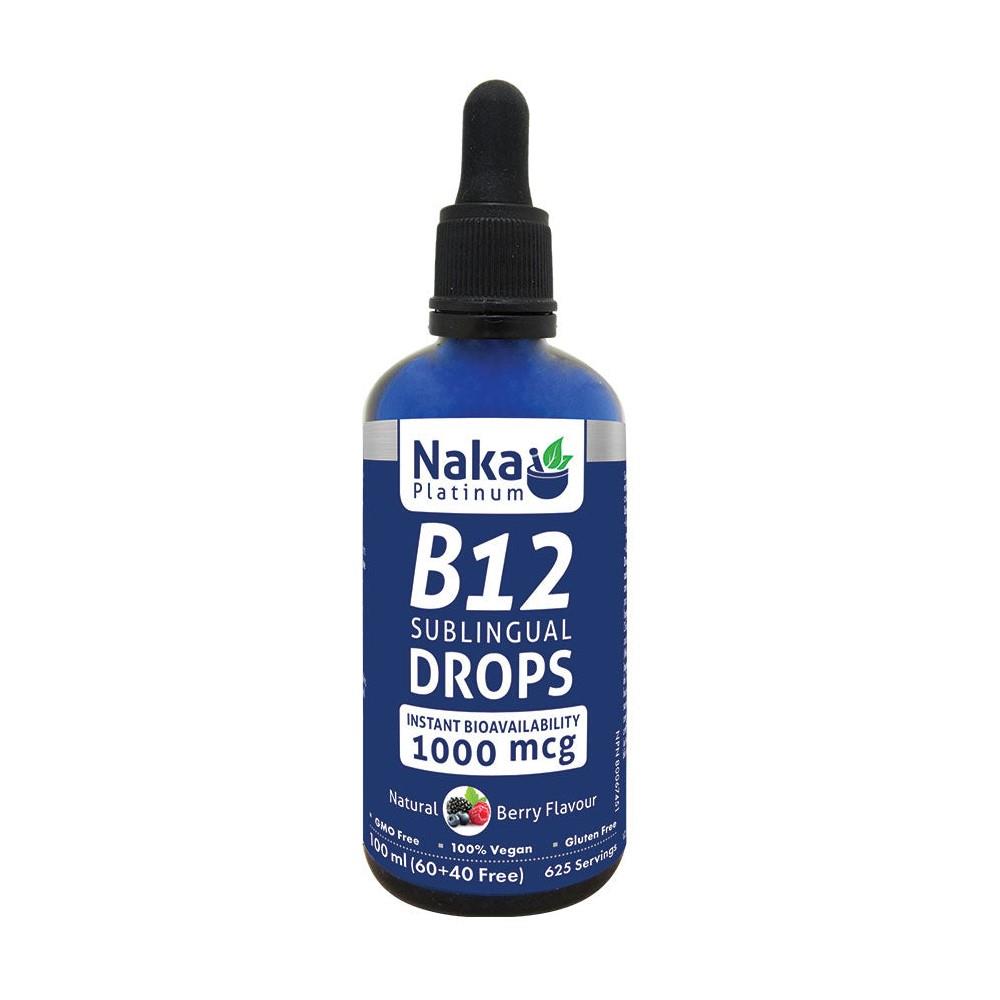 NAKA B12 DROPS 1000MCG
