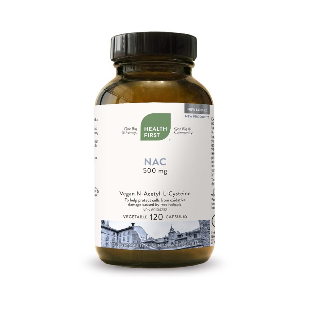 HEALTH FIRST NAC 500mg 120 VCAPS