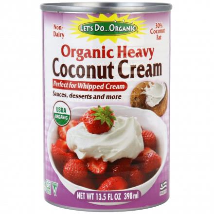 LETS DO ORGANIC COCONUT HEAVY CREAM 195ML
