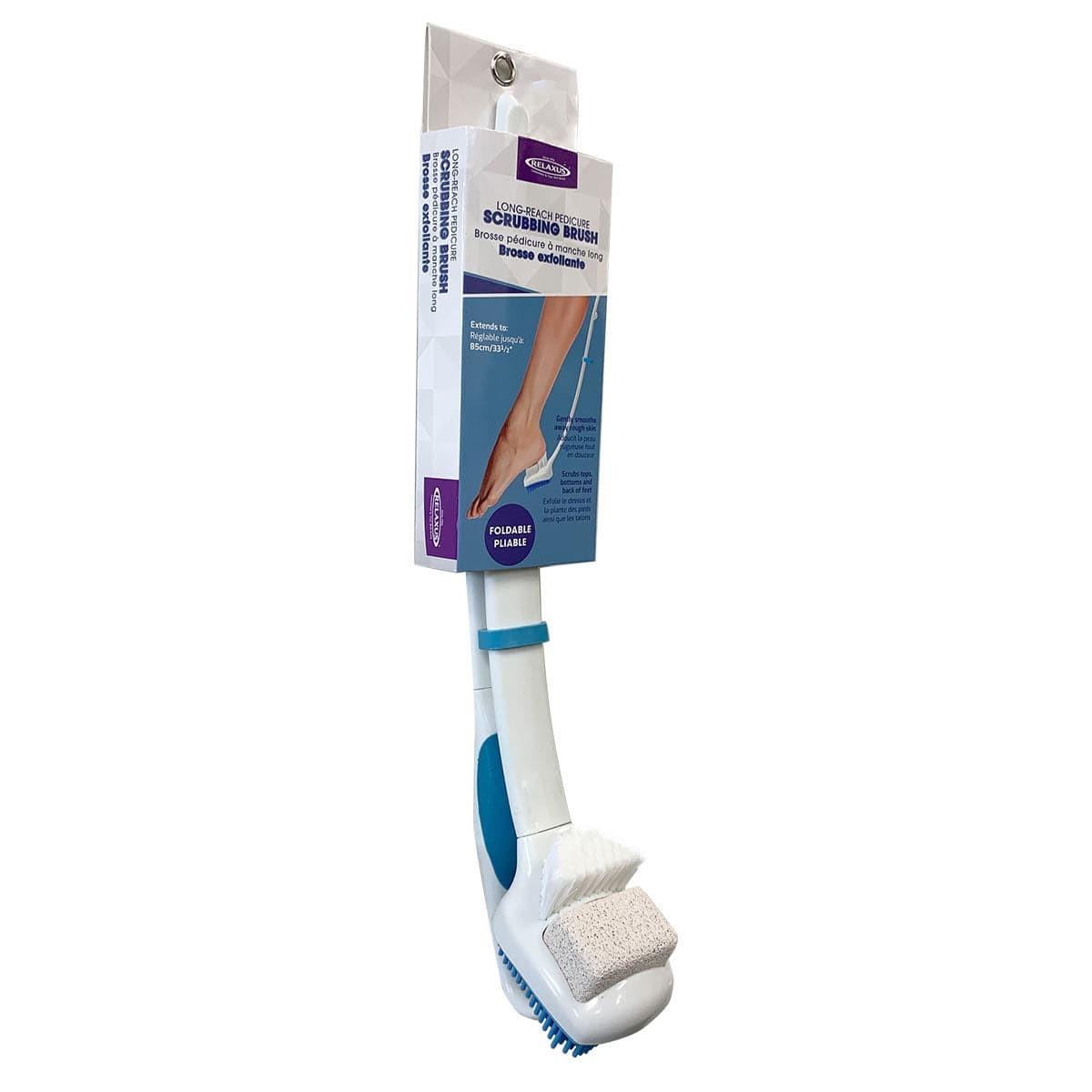 RELAXUS PEDICURE BRUSH EXTENDS EACH