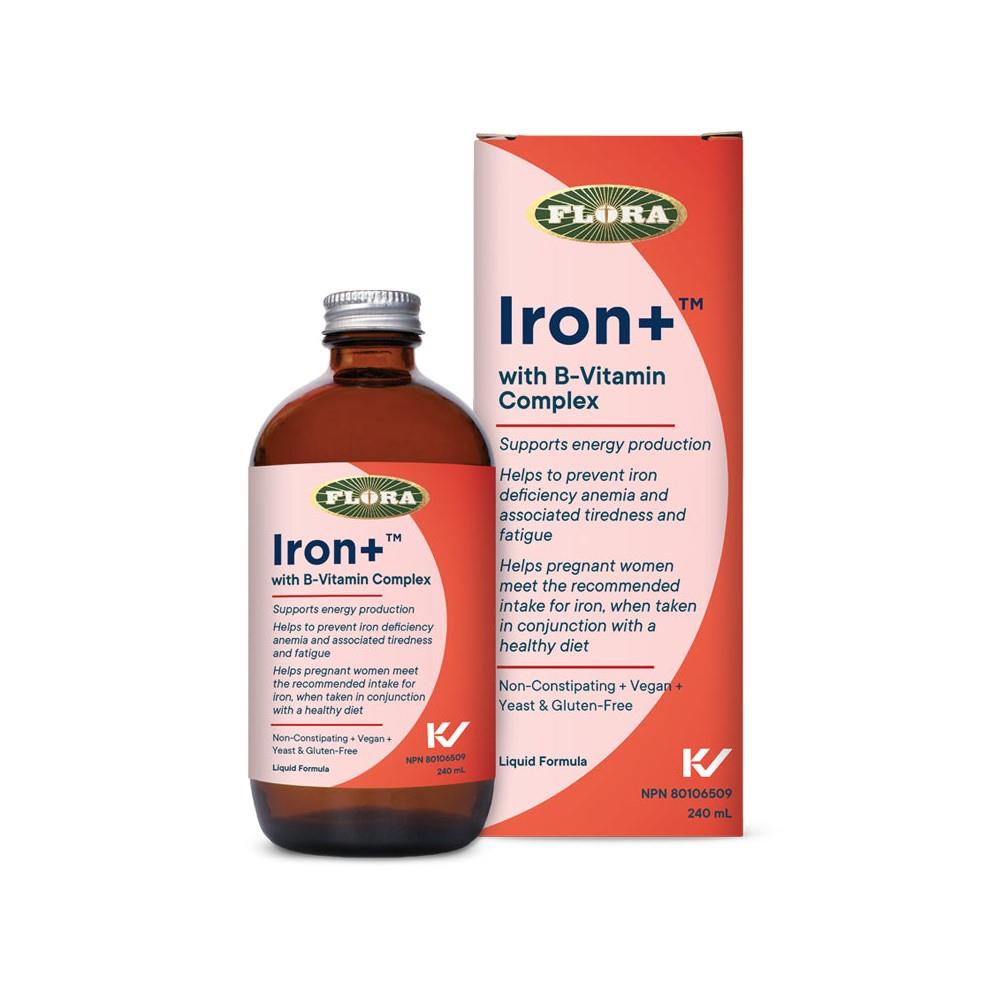 FLORA IRON + VITAMIN B COMPLEX 240ML