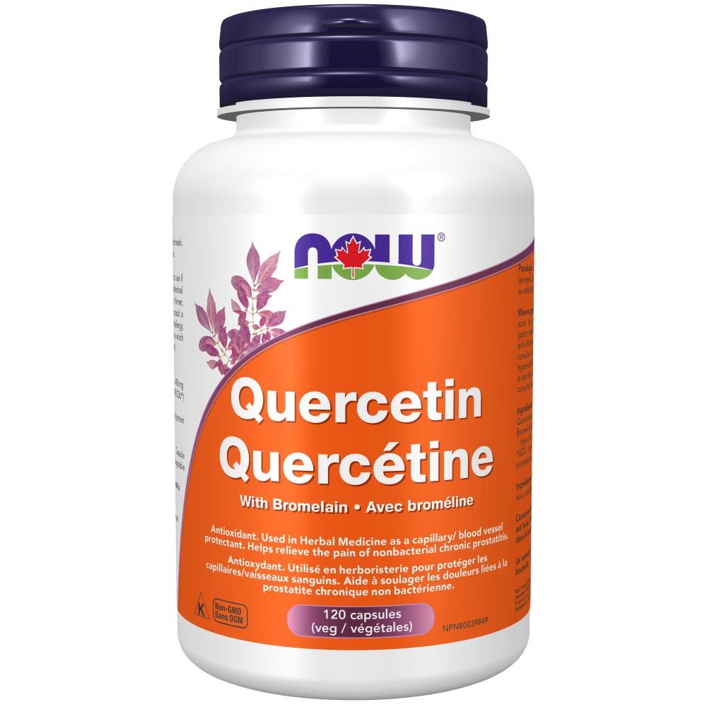 NOW QUERCETIN & BROMELAIN 120 CAP