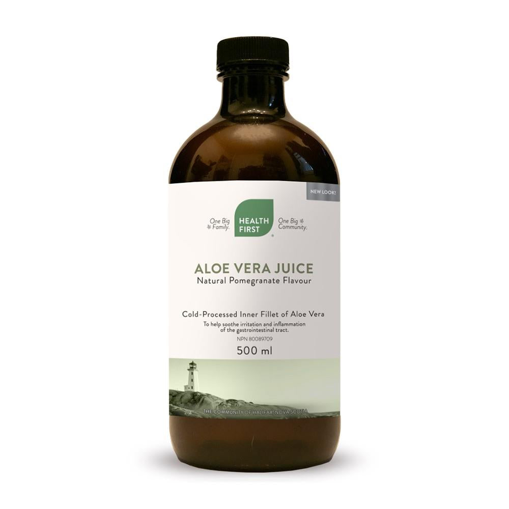 HEALTH FIRST ALOE VERA JUICE POMEGRANATE 500ML