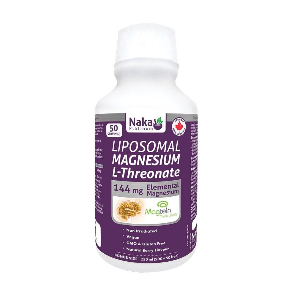 NAKA LIPOSOMAL MAG L-THREONATE BONUS 250ML (200+50)