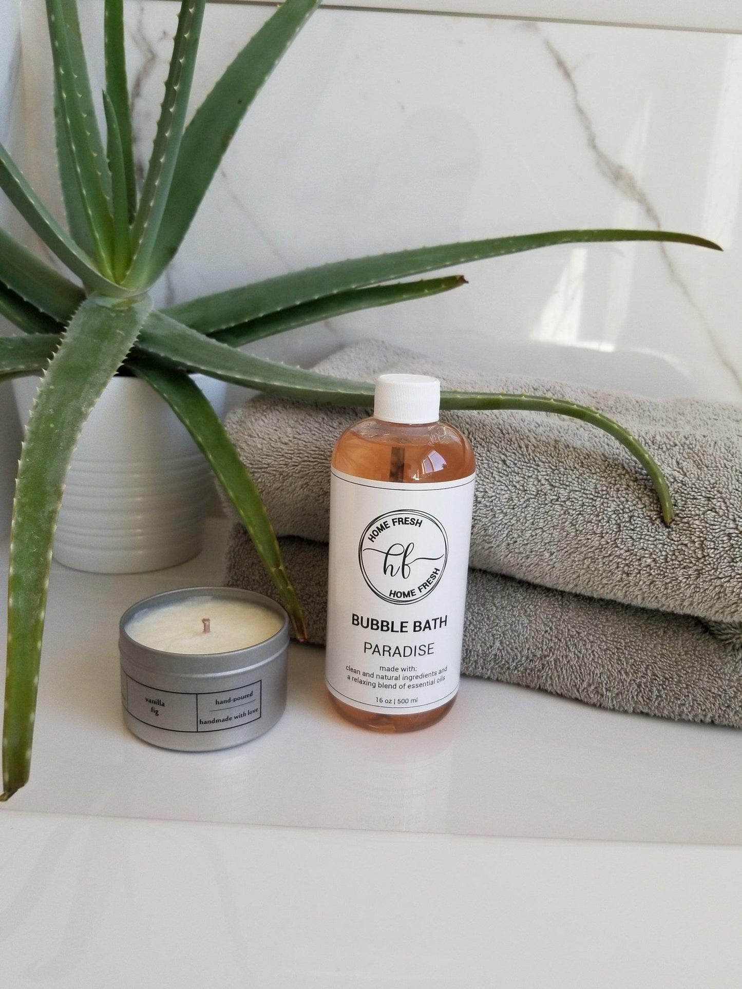 HOME FRESH BUBBLE BATH PARADISE 500ML