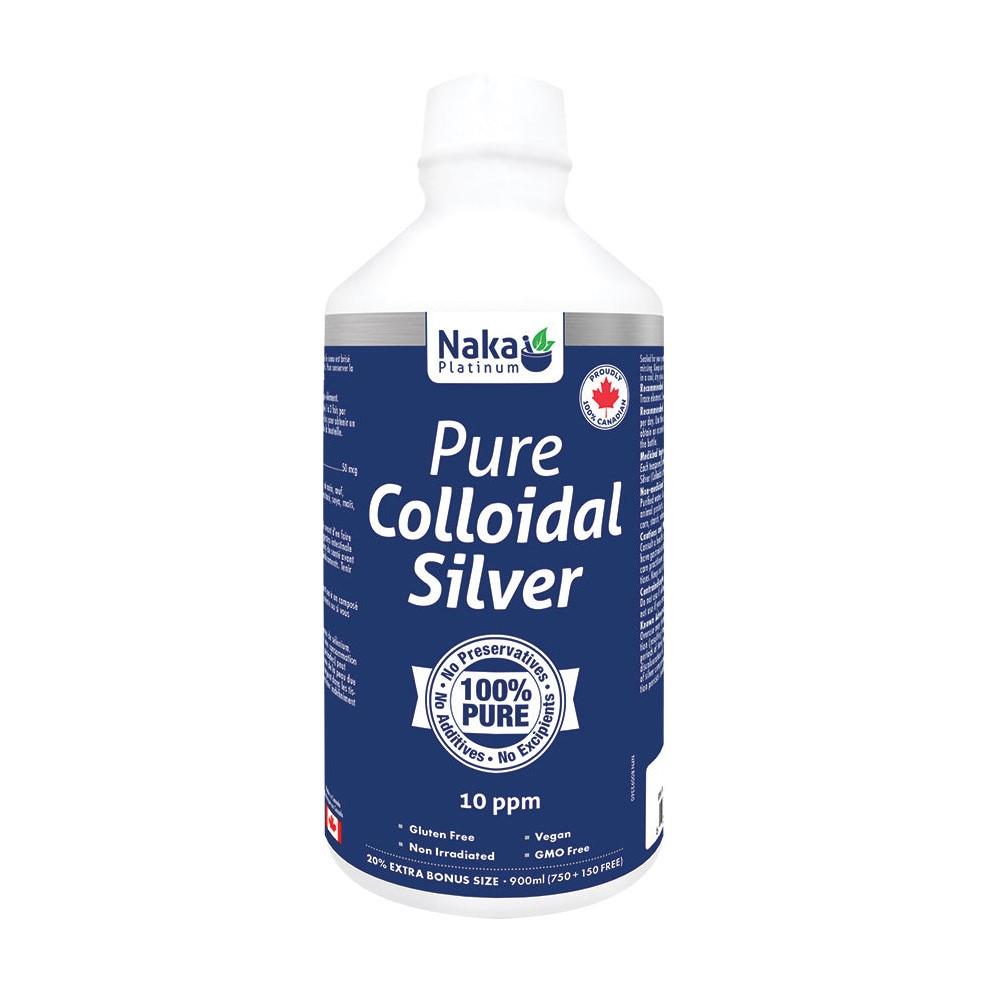 NAKA COLLOIDAL SILVER 10PPM BONUS 900ML (750+150)