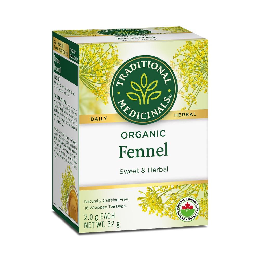 TRADITIONAL MEDICINALS TEA FENNEL - 16 TEA BAGS