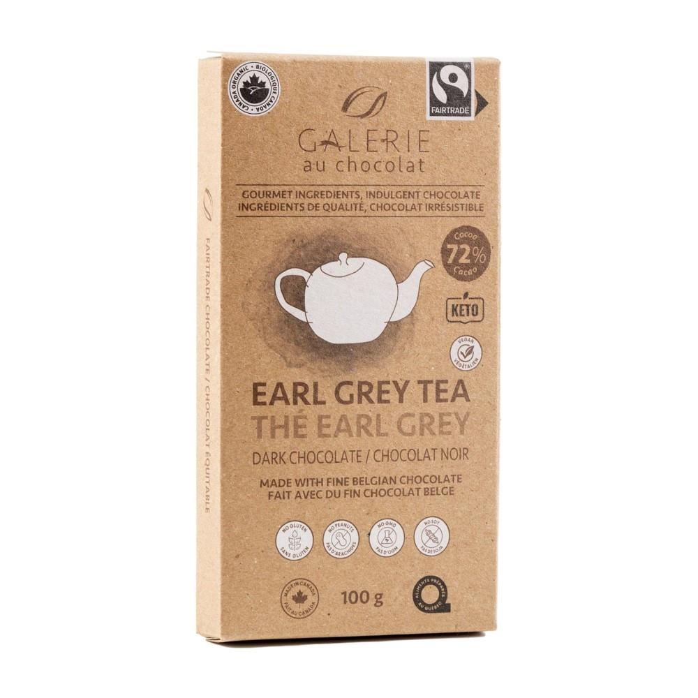 GALERIE AU BAR EARL GREY DARK CHOCOLATE 100G